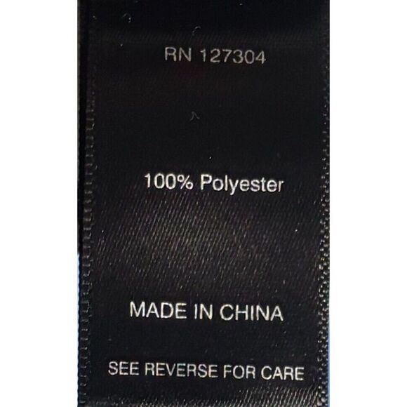 Ali Miles Jacket Size Large Red Black Abstract Long Artsy Boho Corpcore Event - Picture 6 of 8